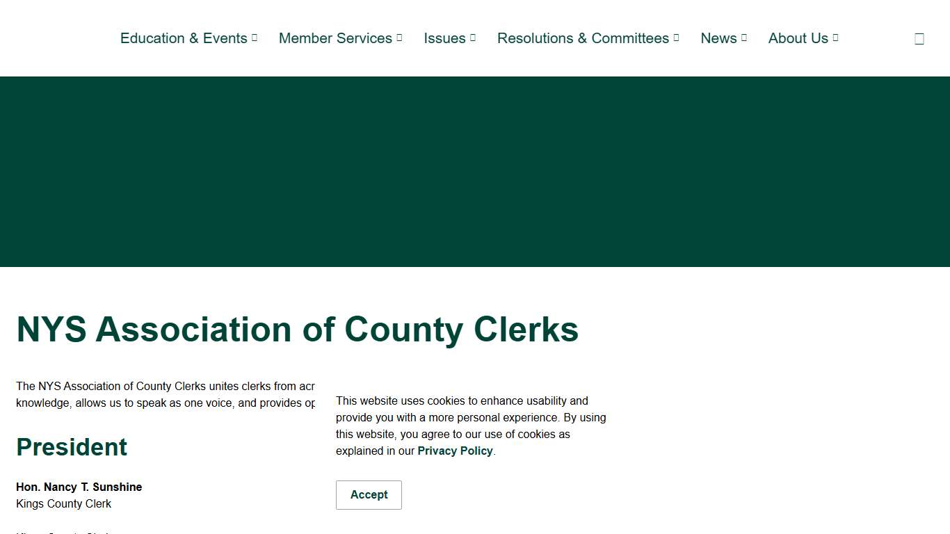 NYS Association of County Clerks | New York State Association of Counties